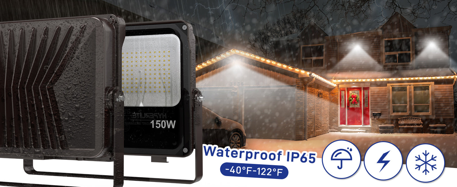 waterproofing flood lights